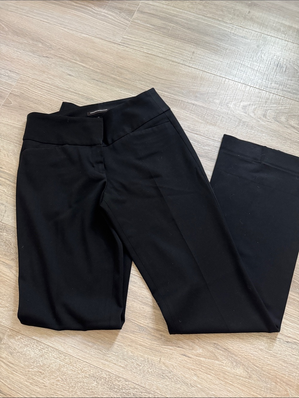 Express Black flare Leg Dress Pants